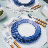Plato para Servir Pez Blanco Aperlado 25 cm