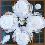 Plato para Servir Pez Blanco Aperlado 25 cm