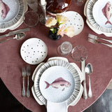 Bajo Plato Repollo Blanco. Set de 4.