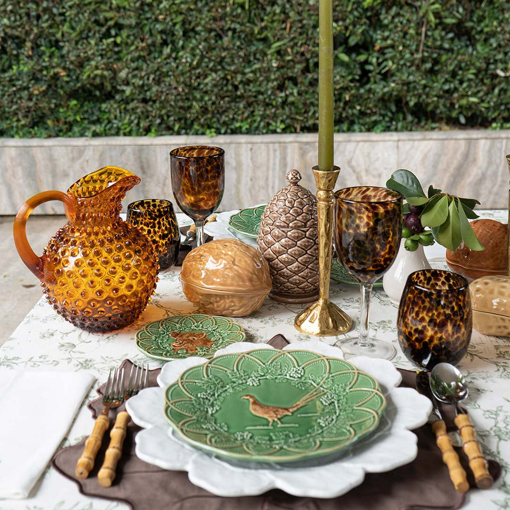 Platos Pan Jabalí 15 cm. Set de 4.