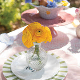 Platos Trinche Candy Cane Verde Olivo, set de 4