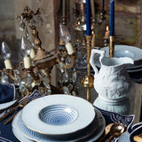 Candelabro Martelinado Vintage en Dorado, set de 2