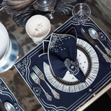 Platos Ensalada Identidad Negro. Set de 4