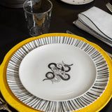 Platos para Ensalada con Culebras, set de 4