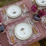 Platos para Ensalada con Hongo, set de 4