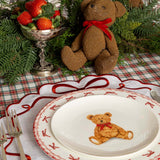 Plato Ensalada con Teddy Bear. Set de 4