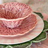 Platos Trinche Candy Cane Rosa Claro, set de 4