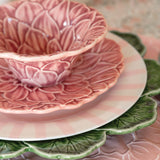 Platos Trinche Candy Cane Rosa Claro, set de 4