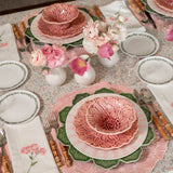 Platos Trinche Candy Cane Rosa Claro, set de 4