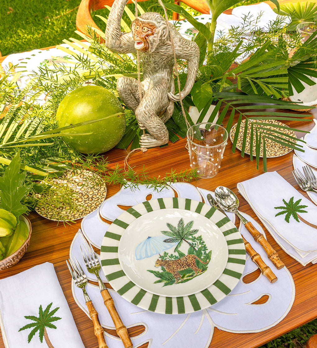 Plato Trinche Verde Bosque lifestyle