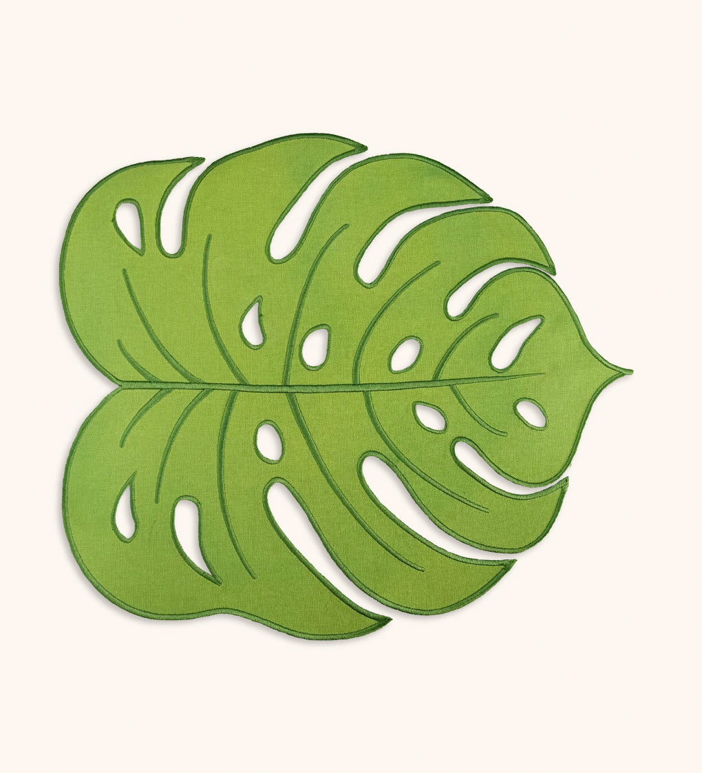 Individuales Hoja Tropic Verde