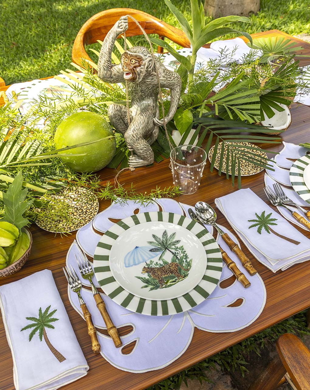 Individuales Hoja Blanca lifestyle