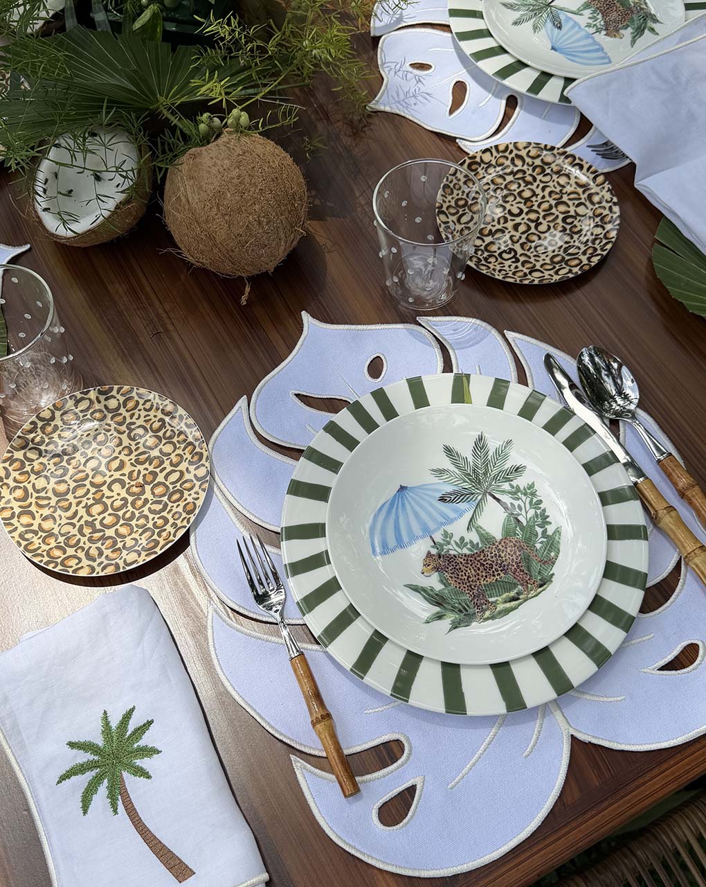 Individuales Hoja Blanca lifestyle
