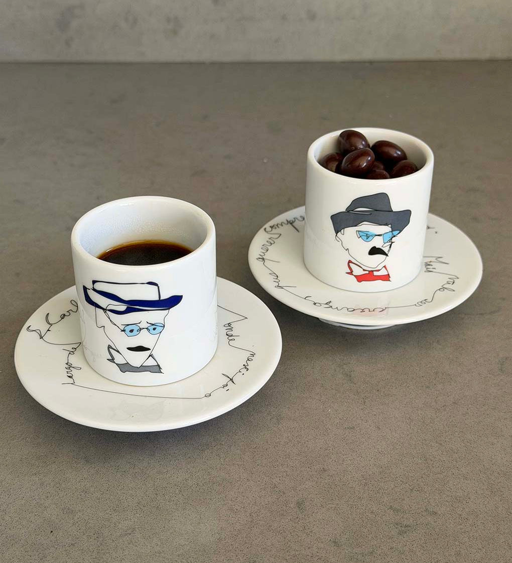 Set de 4 Tazas Heteronimos - Lifestyle