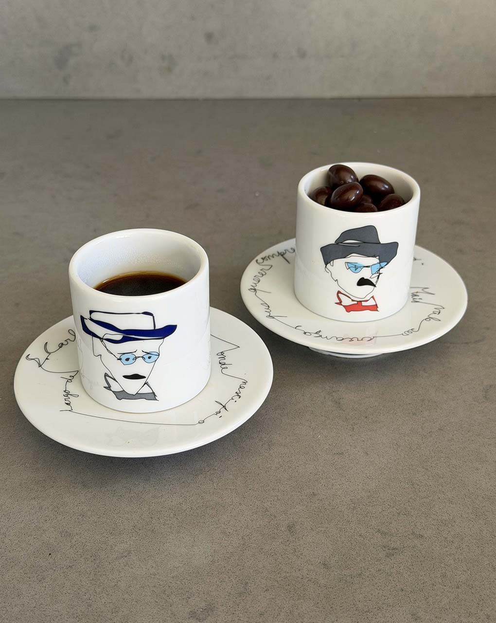 Set de 4 Tazas Heteronimos - Lifestyle