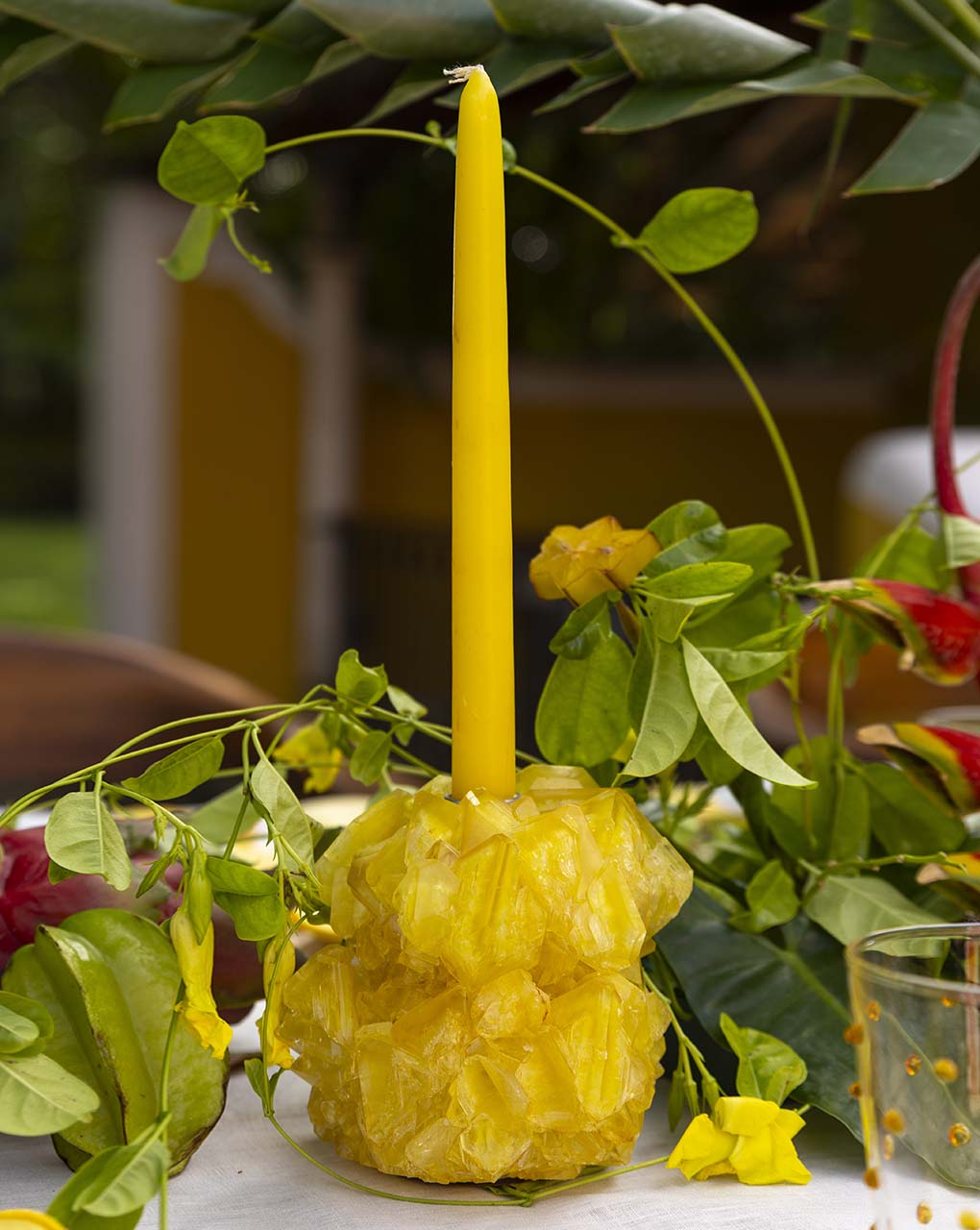 Candelabro Amarillo lifestyle
