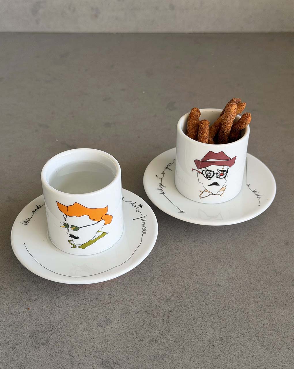 Set de 4 Tazas Heteronimos - Lifestyle