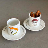 Set de 4 Tazas Heteronimos - Lifestyle