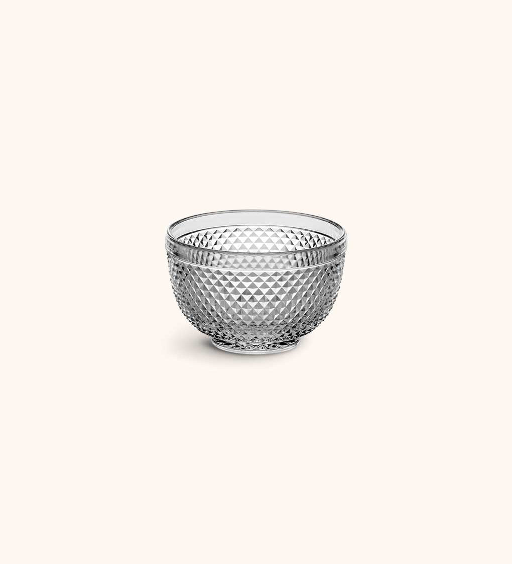 Bowl Chico Bicos Transparente 11 cm. Set de 4