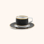 Taza Cafe con Plato Carrara
