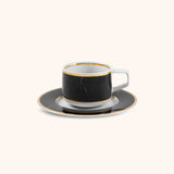 Taza Cafe con Plato Carrara