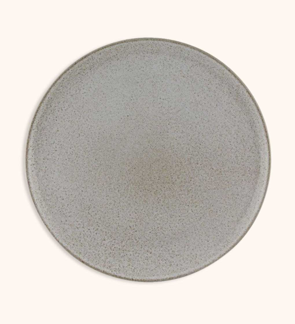 Plato Trinche Imperfect White. Set de 4