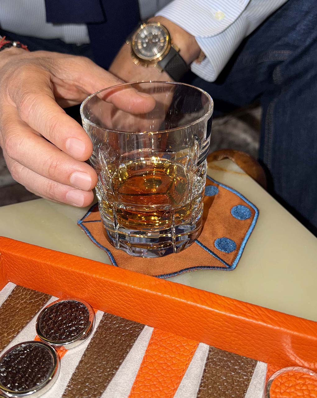 Vaso Bajo para Whisky Portrait - Lifestyle
