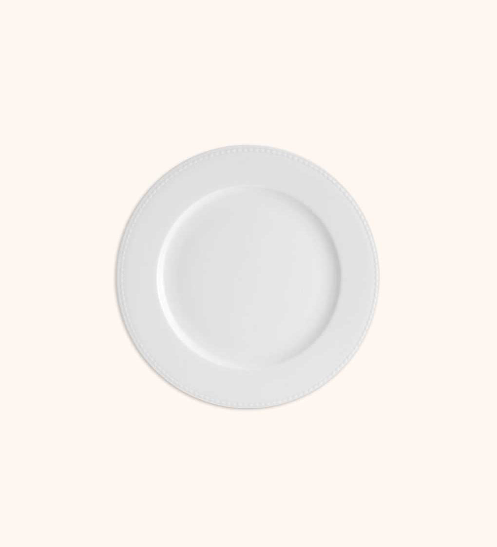 Plato Ensalada Perla. Set de 4