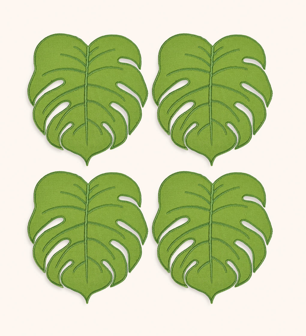 Cocteleras de Hoja Tropic Algodon Verde
