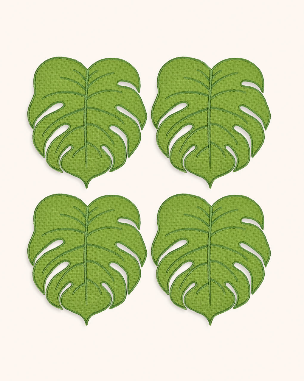 Cocteleras de Hoja Tropic Algodon Verde