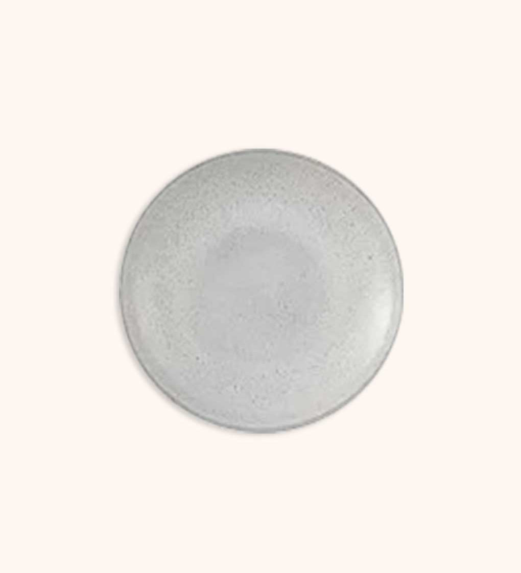 Plato Sopero Imperfect White. Set de 4