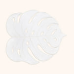 Individuales Hoja Tropic Blanco
