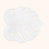 Individuales Hoja Tropic Blanco