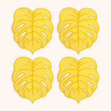Cocteleras de Hoja Tropic Algodon Amarillo
