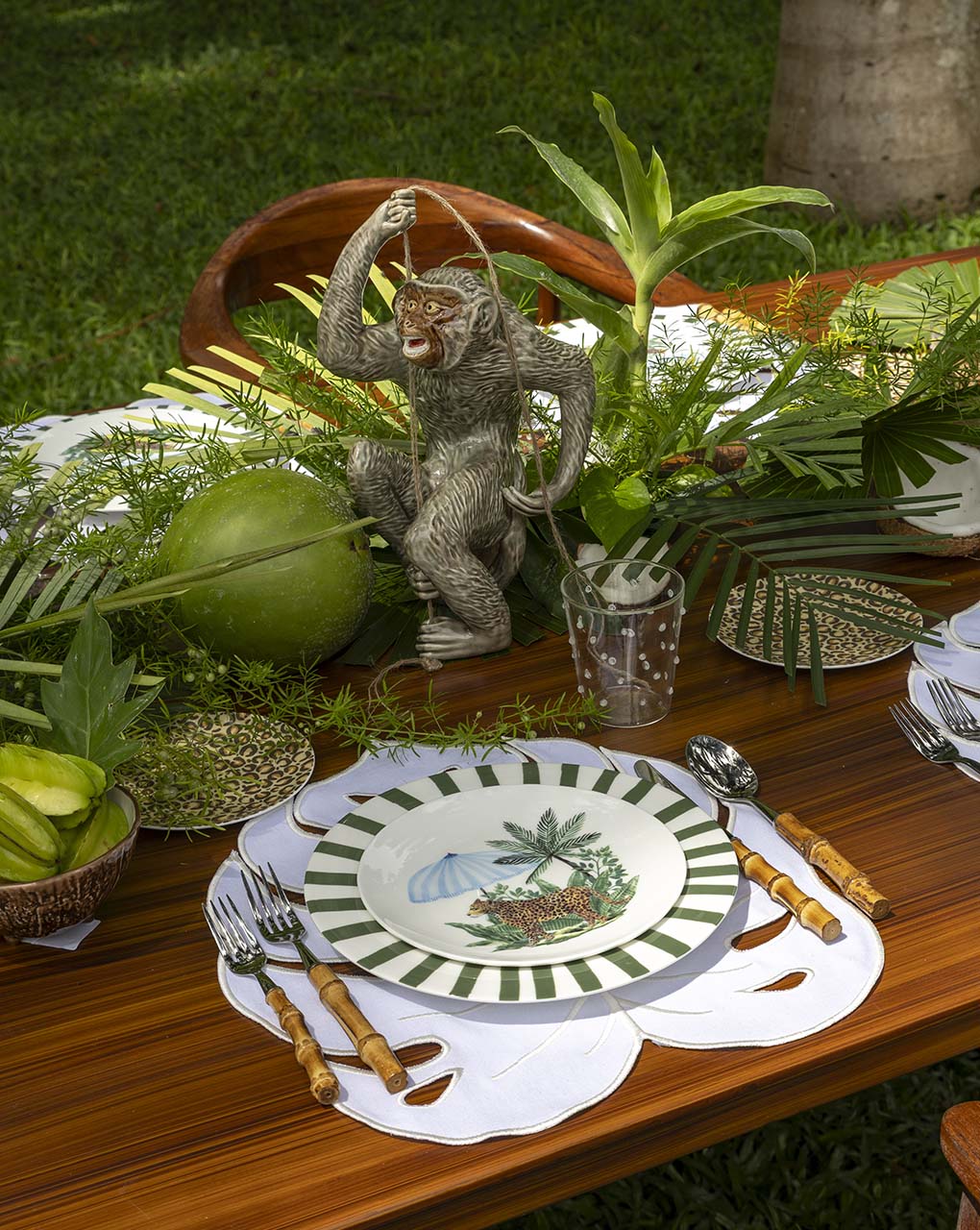Individuales Hoja Blanca lifestyle
