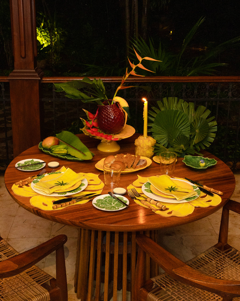 Candelabro Amarillo lifestyle