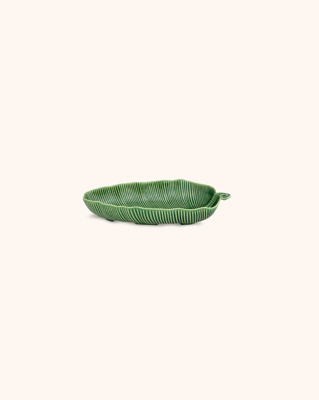 Plato de Servicio Hoja Bananera Pequena 26 cm