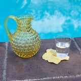 Coctelera en Forma de Hibiscus Amarillo, Set de 4
