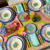 Plato Trinche, Sopero y Ensalada de Tigre Azul y Flores