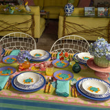 Plato Trinche, Sopero y Ensalada de Tigre Azul y Flores