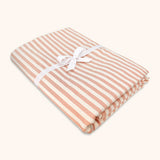Mantel Rectangular de Rayas Coral 3.5 x 2.5 m