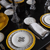 Platos para Ensalada con Culebras, set de 4