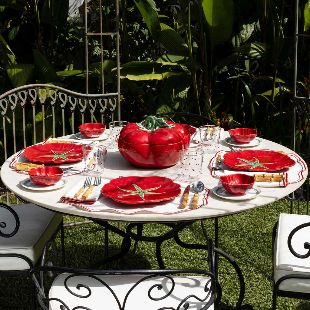 Bowl Mediano Tomate 16 cm. Set de 4