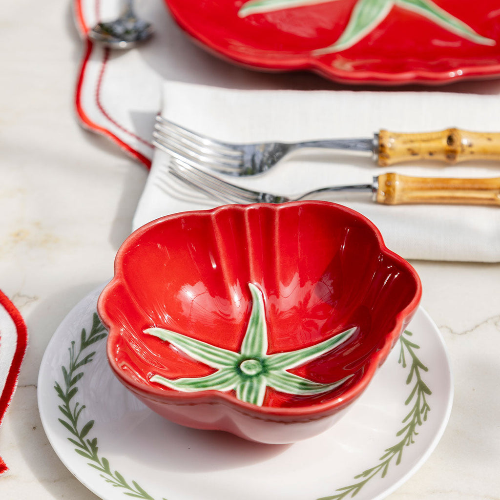 Bowl Mediano Tomate 16 cm. Set de 4