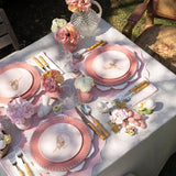 Vasos Tumbler Pippa con Puntitos Rosas, set de 6