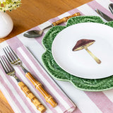Plato Trinche Repollo Verde. Set de 4