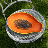 Platón Papaya 35 cm