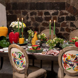 Plato Trinche Repollo Verde. Set de 4