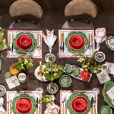 Plato Sopero con Tapa Repollo Verde 400 ml. Set de 4