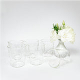 Vasos Tumbler Pippa con Puntitos Blancos, set de 6